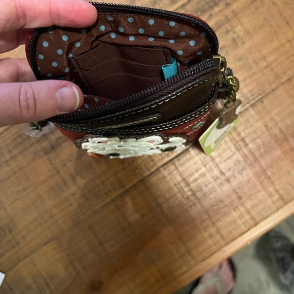 Chala Crossbody West Highlander Terrier cell Phone Purse w Adjustable Straps - Picture 3 of 4